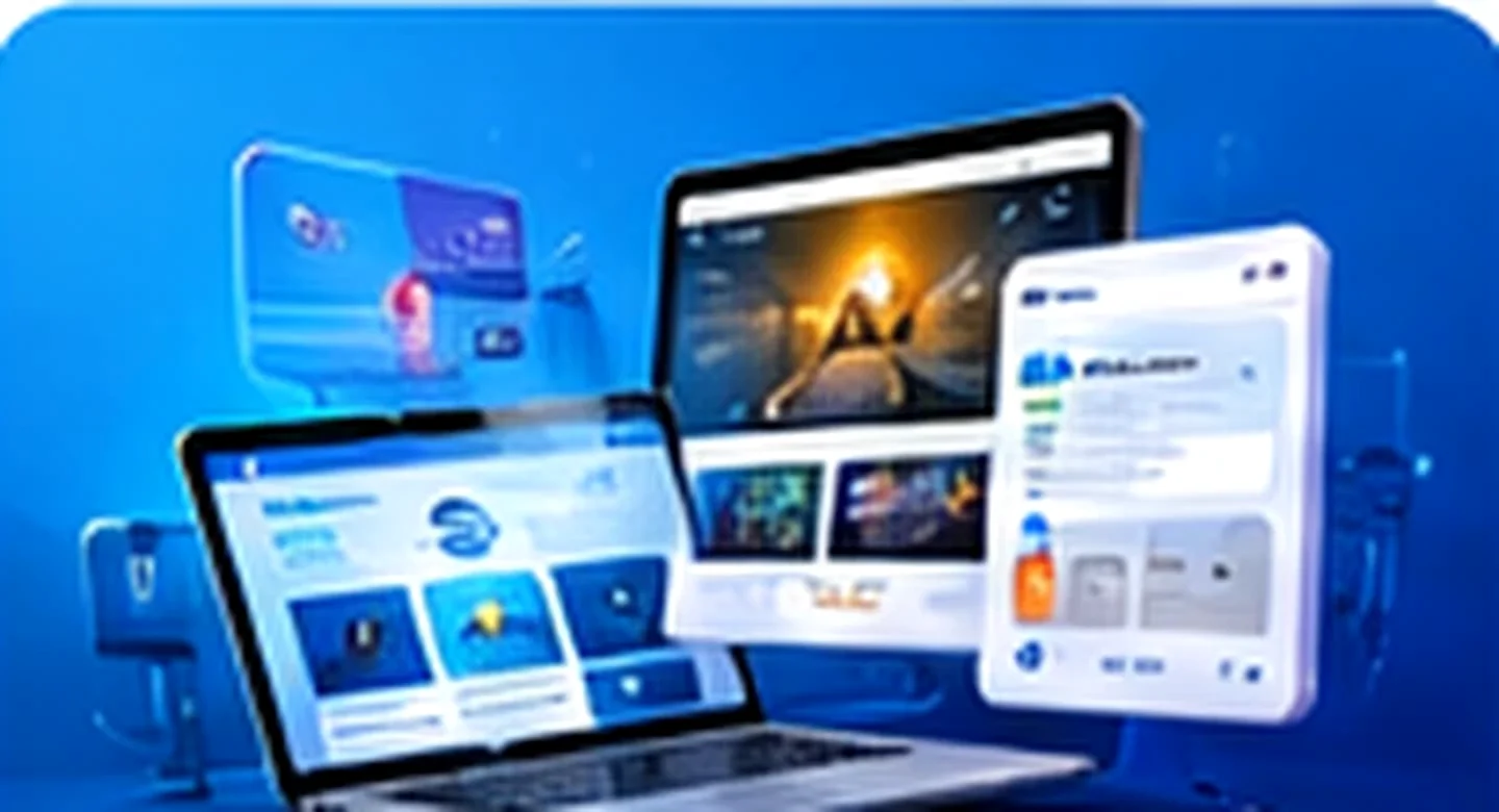 Website & eCommerce digital solution illustration